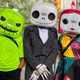 People dressed as Funko characters